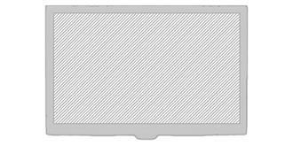 Etui cartes de visite en métal argenté Stanley - Impression Bas