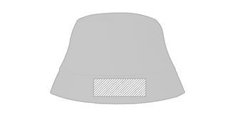 Chapeau bob en coton élégant Bilgo - A l'avant