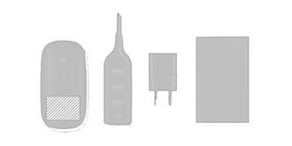 Accessoires informatiques en ABS Powers - impression sur le 3ème article