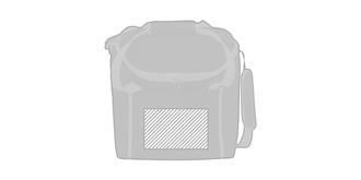 Sac isotherme en polyester design élégant Indor - Impression Poche