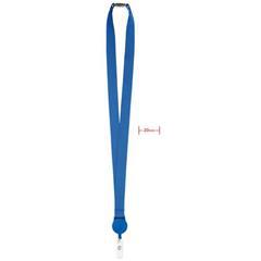 OBG PUB - Lanyard extensible avec porte-badge en PET Lynar