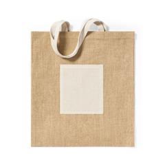 OBG PUB - Sac classique bimatière avec poignée Flobux