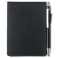 Carnet format A7 couverture en PU avec stylo Cass
