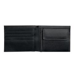 Portefeuille classique en PU noir Roy