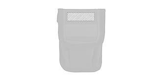 Kit de réparation pour vélo en PET Mira - Marquage Recto