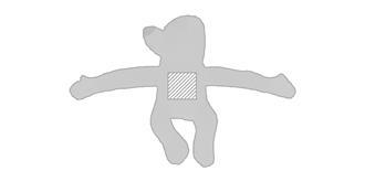 Couverture polaire avec ours en PET Mania - Marquage Recto