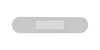 Stylet pointeur laser en aluminium Tournesol - Impression Haut