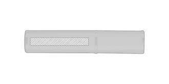 Stylo bille twist métal en aluminium Oreon - Marquage Recto