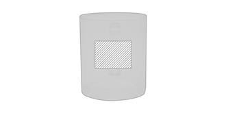 Mug en verre pour sublimation 300ml Glosse - A l'avant