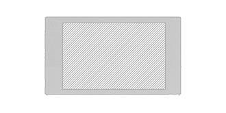 Support de téléphone en bambou robuste Carra - Impression Gauche