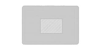 Outils pour barbecue en bois sous pochette Grilly - A l'avant