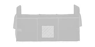 Rangement pliable pour voiture en PET Organiz - Marquage Recto