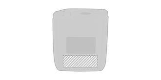 Adaptateur de voyage universel 2-pole en ABS Kross - impression en bas à droite