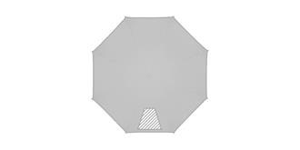 Parapluie tempête ouverture auto en PET Skies - Impression 1er pan du parapluie