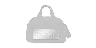 Sac de bowling en PVC double transport Bowles - Marquage Verso
