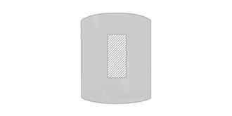 Porte stylo multi-fonctions en acrylique Prodige - Marquage Verso