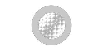 Gobelet en céramique de 300 ml en bambou Lumine - impression sur couvercle