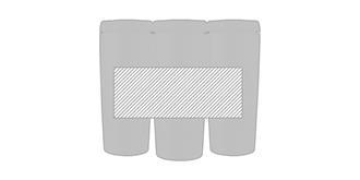 Gobelet 450 ml avec isolation en acier Prime - Marquage autour