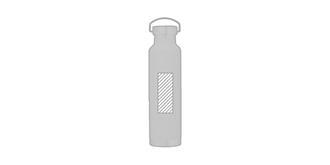 Bouteille avec isolation de 650 ml en acier Thore - Marquage Recto