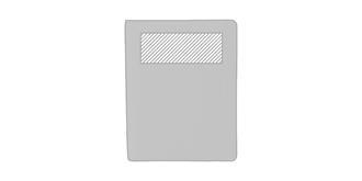 Porte-Documents Multifonction en PET Harburg - A l'avant