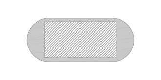 Port USB en matière végétale Dagoba - Marquage Verso