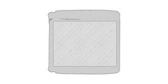 Glacière en aluminium Parume - impression sur couvercle