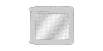 Glacière en aluminium Parume - Impression Haut