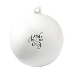 Boule de Noël en plastique à suspendre Bouli