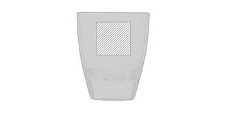 Verre à liqueur au design classique 50 ml Vino - Marquage Recto