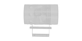 Allume-barbecue en métal avec manche en bois Festa - Impression sur poignée