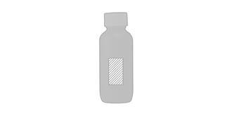 Bouteille d'eau 650 ml écologique et légère Bolt - Marquage Recto