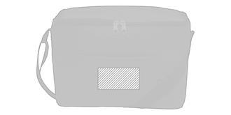 Sac isotherme en polyester 600D avec poche Zembla - Impression Poche