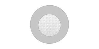 Ensemble de 4 sous-verres en liège Placi - A l'avant