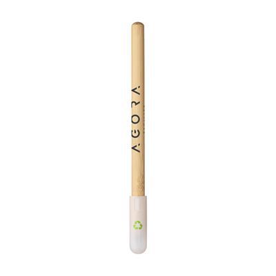 Crayon durable en bambou avec capuchon publicitaire Cri