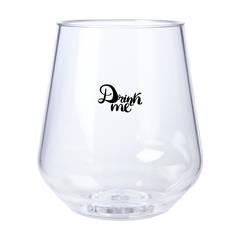 Verre ballon 400 ml à eau/vin en plastique Drink