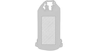 Sac à Dos étanche fabriqué en plastique Taursio - Marquage Recto