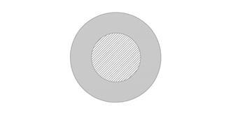 Ensemble de 4 sous-verres en bambou Tape - A l'avant