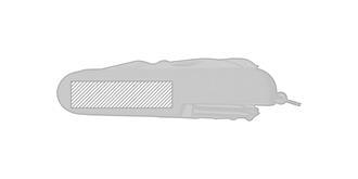 Couteau de poche avec un manche en bois Rak - Impression sur poignée