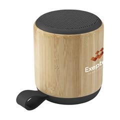 OBG PUB - Enceinte sans fil Bluetooth boîtier en bambou Tart