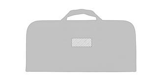 Ensemble de barbecue 3 pièces en acier Hend - impression sur étiquette