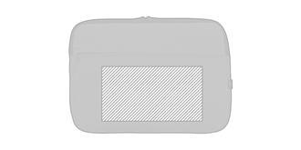Housse ordinateur portable en polyester Bin - A l'avant