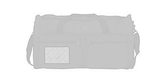 Sac de sport ou de voyage meilleure qualité Loner - impression avant coté droite