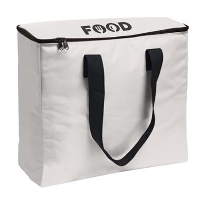 OBG.PUB - Grand sac isotherme robuste en polyester 600D Flex Blanc Grand sac isotherme robuste en polyester 600D Flex Blanc