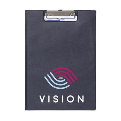 Presse-papier avec pince format A4 en PVC Lets Bleu