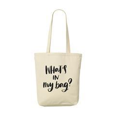 OBG PUB - Sac shopping longue anse tissé en toile Bazar