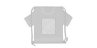 Sac à dos pour enfant en forme de tee-shirt Trycon - Marquage Recto