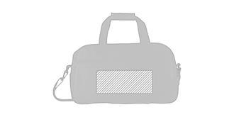 Sac week-end simili cuir design attrayant Oxygen - A l'avant