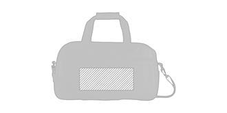 Sac week-end simili cuir design attrayant Oxygen - Marquage Verso