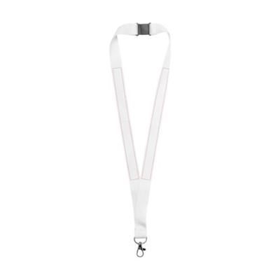 Lanyard en coton biologique avec mousqueton Bin Naturel
