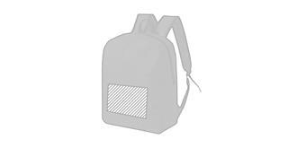 Sac à dos résistant en papier laminé Donziol - Marquage Recto